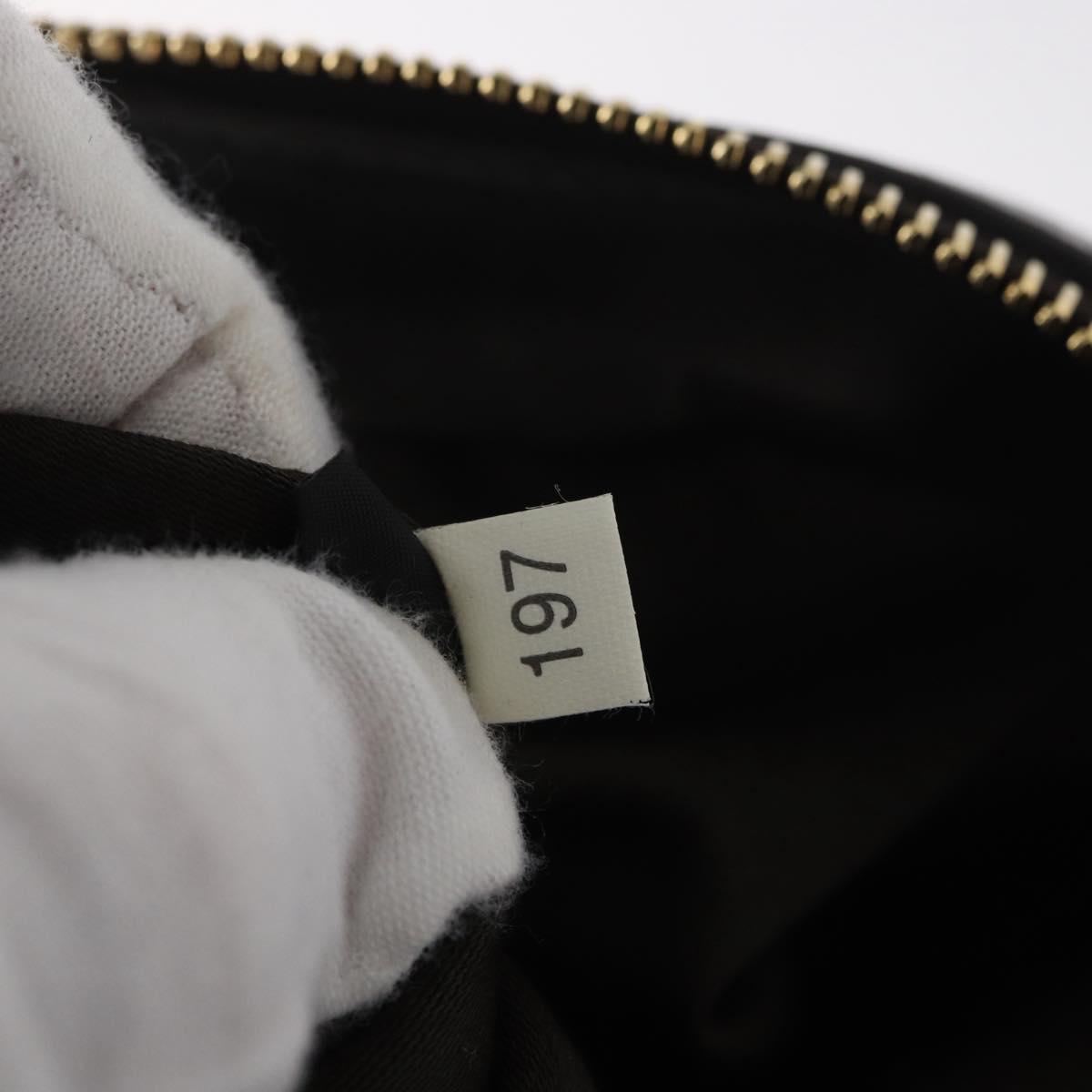 Miu Miu Hand Bag Leather 2way Gray Gold Auth yk20442SAM