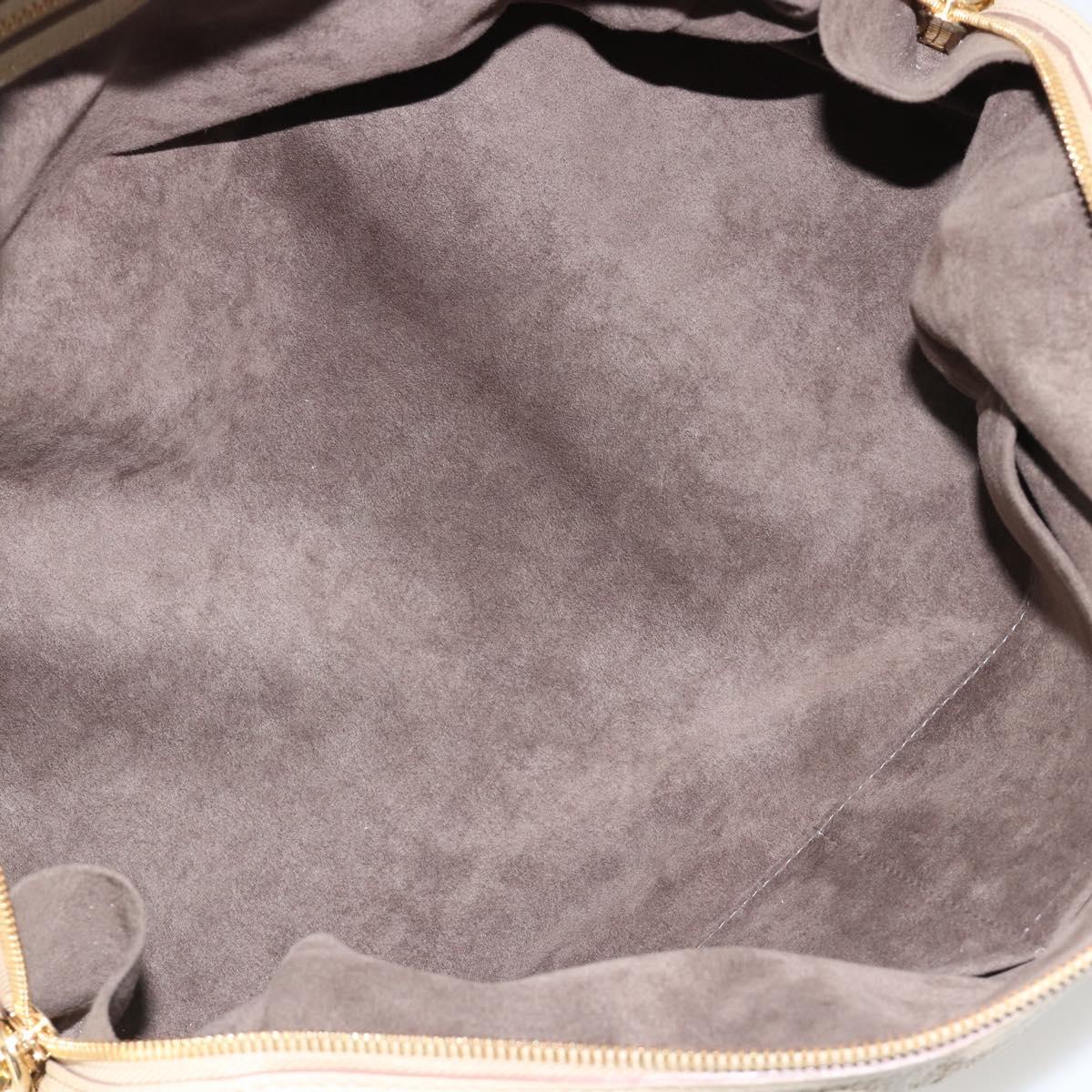 LOUIS VUITTON Mahina Galatea MM Shoulder Bag Beige M93825 LV Auth yk20452SAV