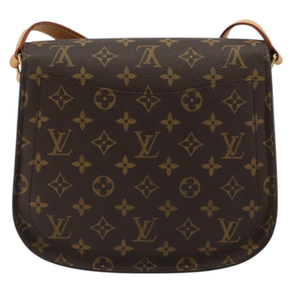 LOUIS VUITTON Monogram Saint Cloud GM Shoulder Bag M51242 LV Auth yk20470