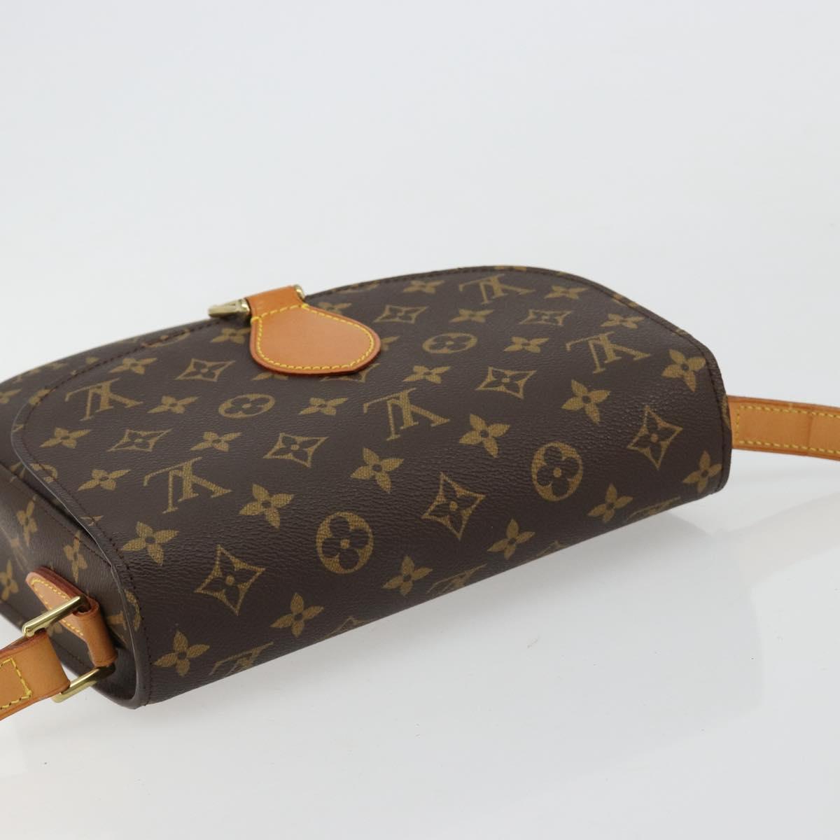LOUIS VUITTON Monogram Saint Cloud GM Shoulder Bag M51242 LV Auth yk20470