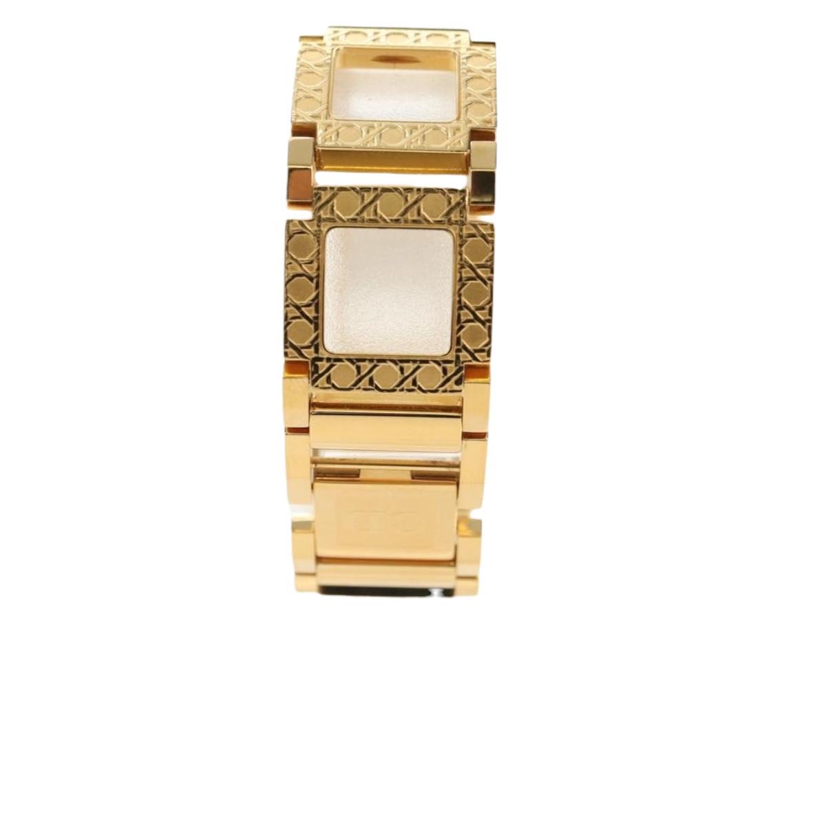 Christian Dior La Parisienne Watches metal Gold Auth yk20475M