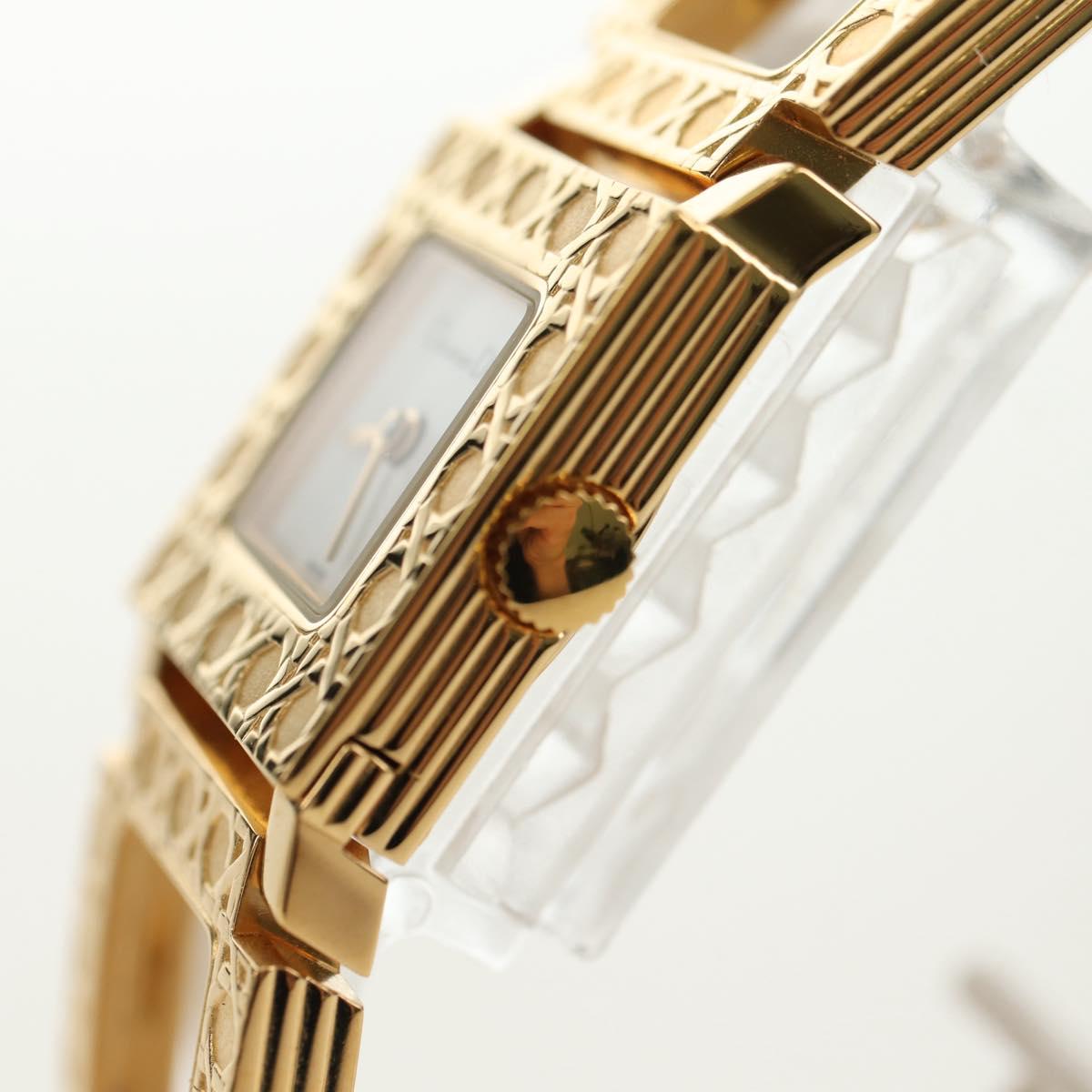 Christian Dior La Parisienne Watches metal Gold Auth yk20475M