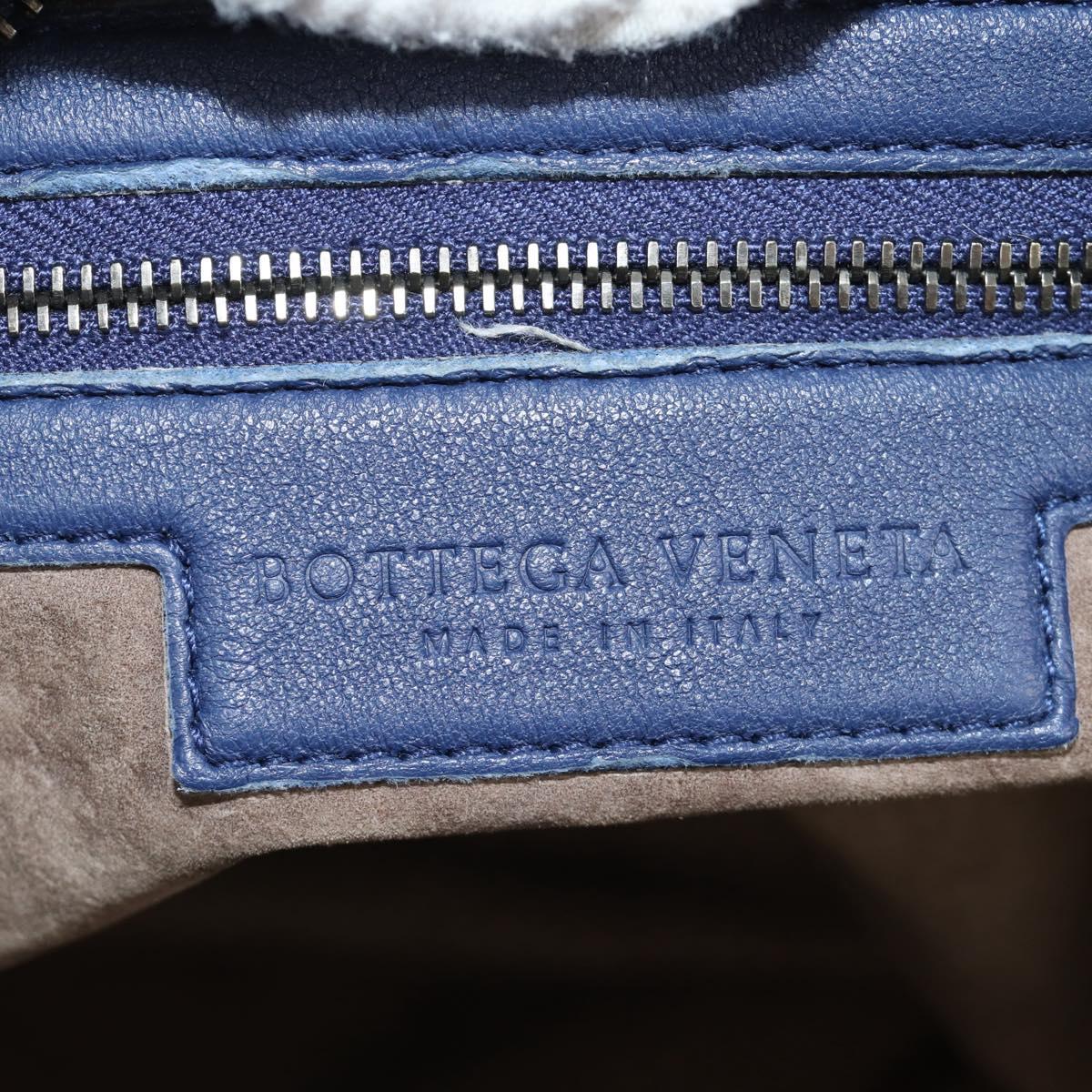BOTTEGA VENETA INTRECCIATO Hobo Shoulder Bag Leather Navy Auth yk20494SAV