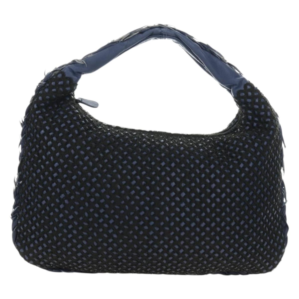BOTTEGA VENETA INTRECCIATO Hobo Shoulder Bag Leather Navy Auth yk20494SAV