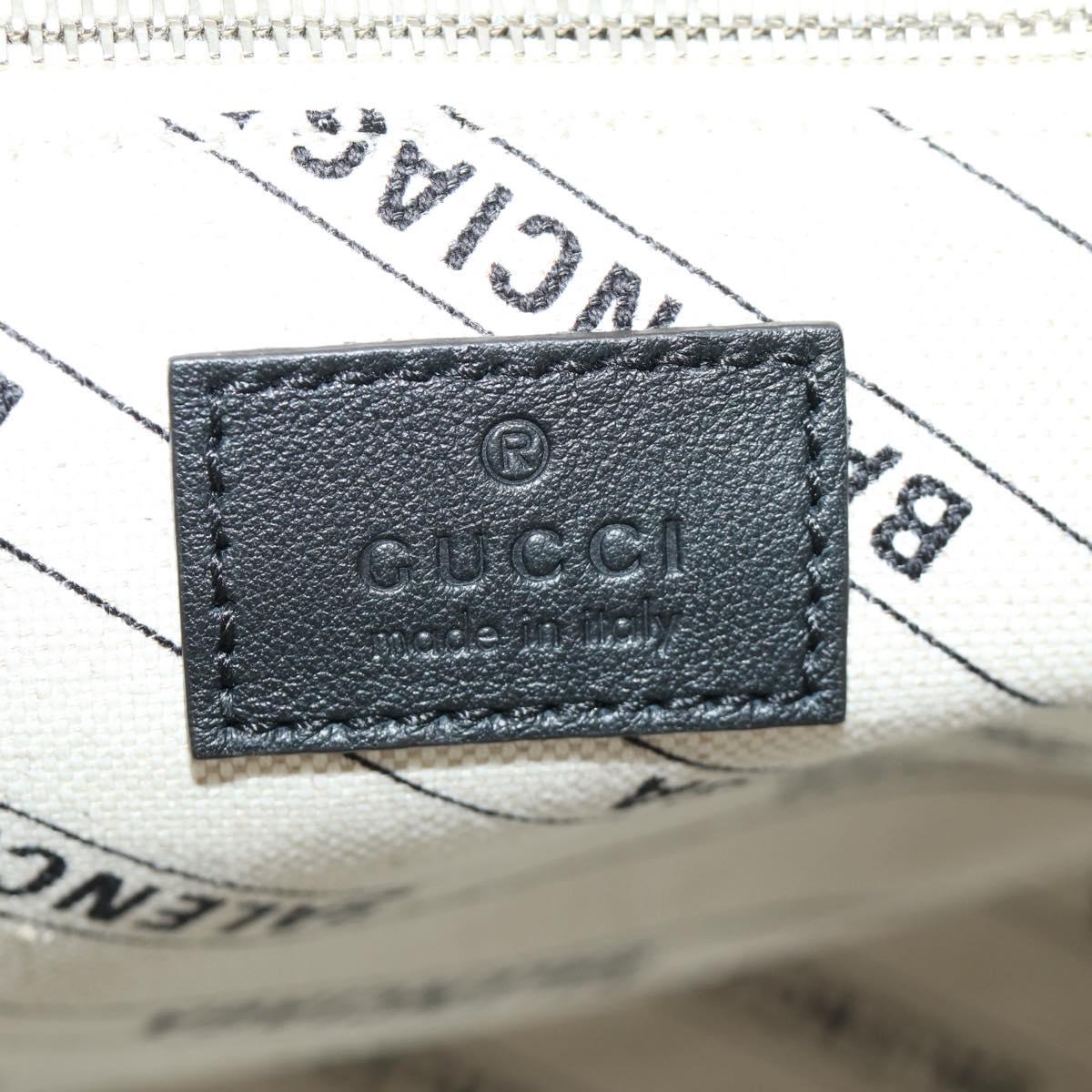 GUCCI GG Supreme Gucci The Hacker Project Balenciaga PVC 681695 Auth yk20509SM