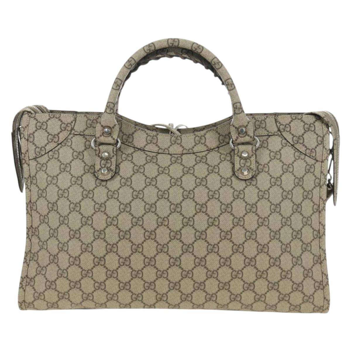 GUCCI GG Supreme Gucci The Hacker Project Balenciaga PVC 681695 Auth yk20509SM