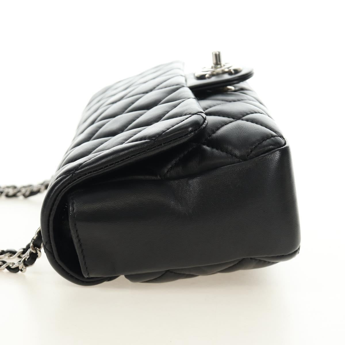 CHANEL Matelasse Cocorain Bag Lamb Skin Rain Gear Included CC Auth yk20533SAM