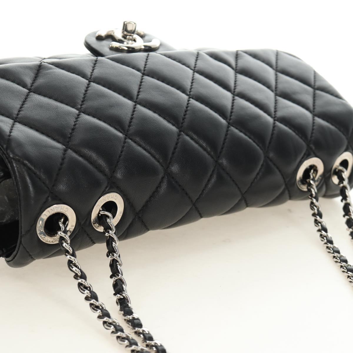 CHANEL Matelasse Cocorain Bag Lamb Skin Rain Gear Included CC Auth yk20533SAM