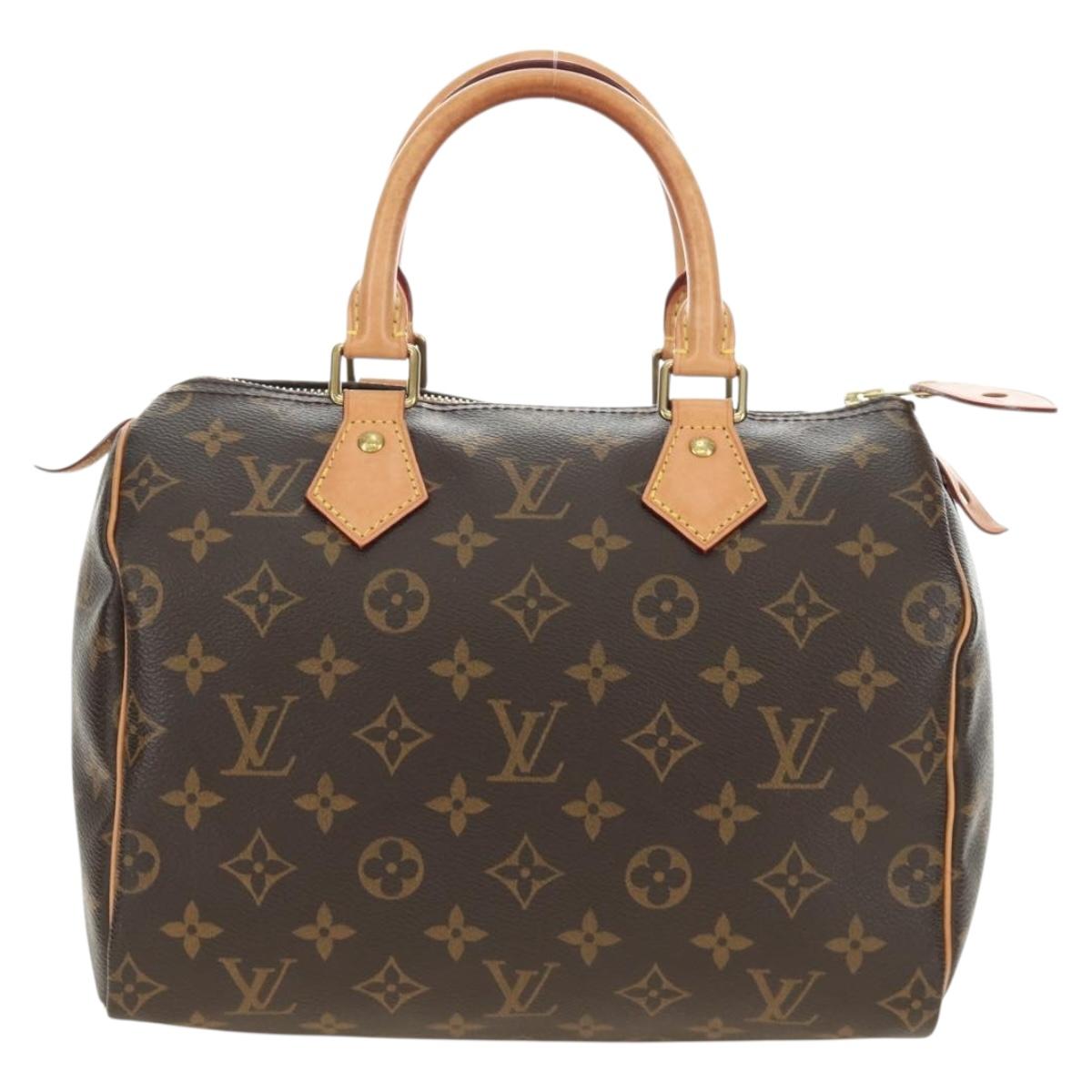LOUIS VUITTON Monogram Speedy 25 Hand Bag M41528 LV Auth yk20534SAM