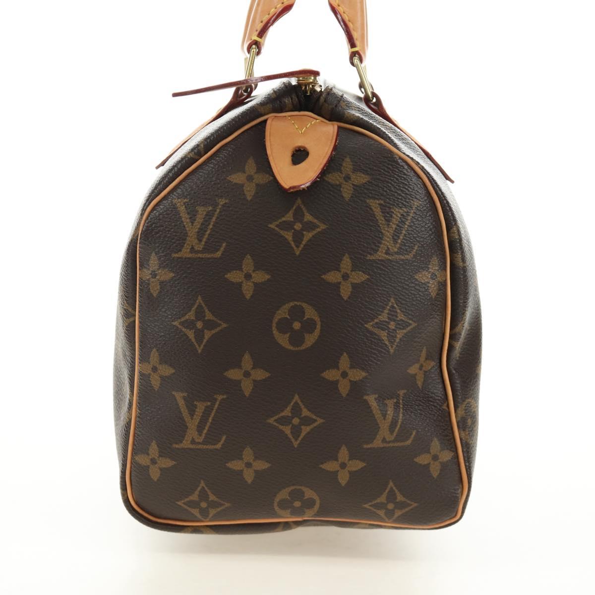 LOUIS VUITTON Monogram Speedy 25 Hand Bag M41528 LV Auth yk20534SAM