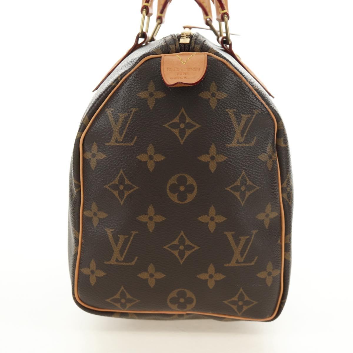 LOUIS VUITTON Monogram Speedy 25 Hand Bag M41528 LV Auth yk20534SAM