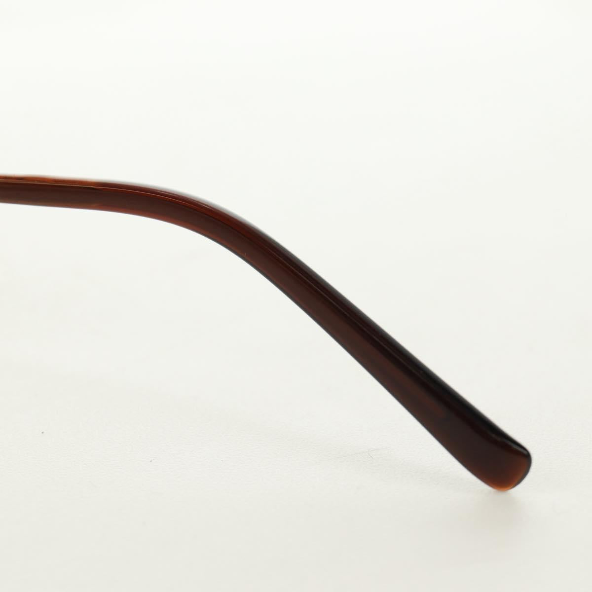 CHANEL Sunglasses Metal Gold CC Auth yk20538M
