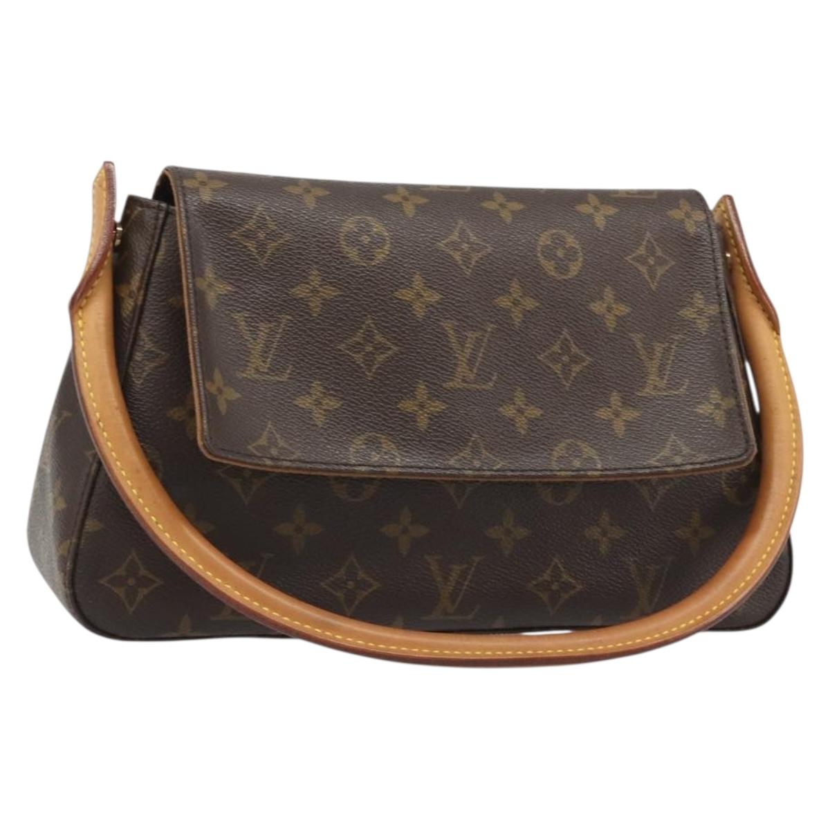 LOUIS VUITTON Monogram Mini Looping Shoulder Bag M51147 LV Auth yk20545SAV