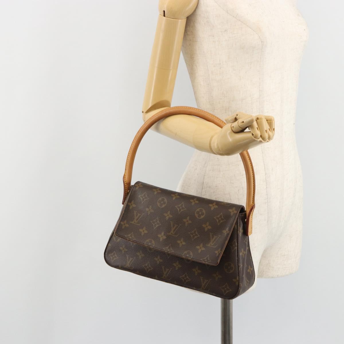 LOUIS VUITTON Monogram Mini Looping Shoulder Bag M51147 LV Auth yk20545SAV