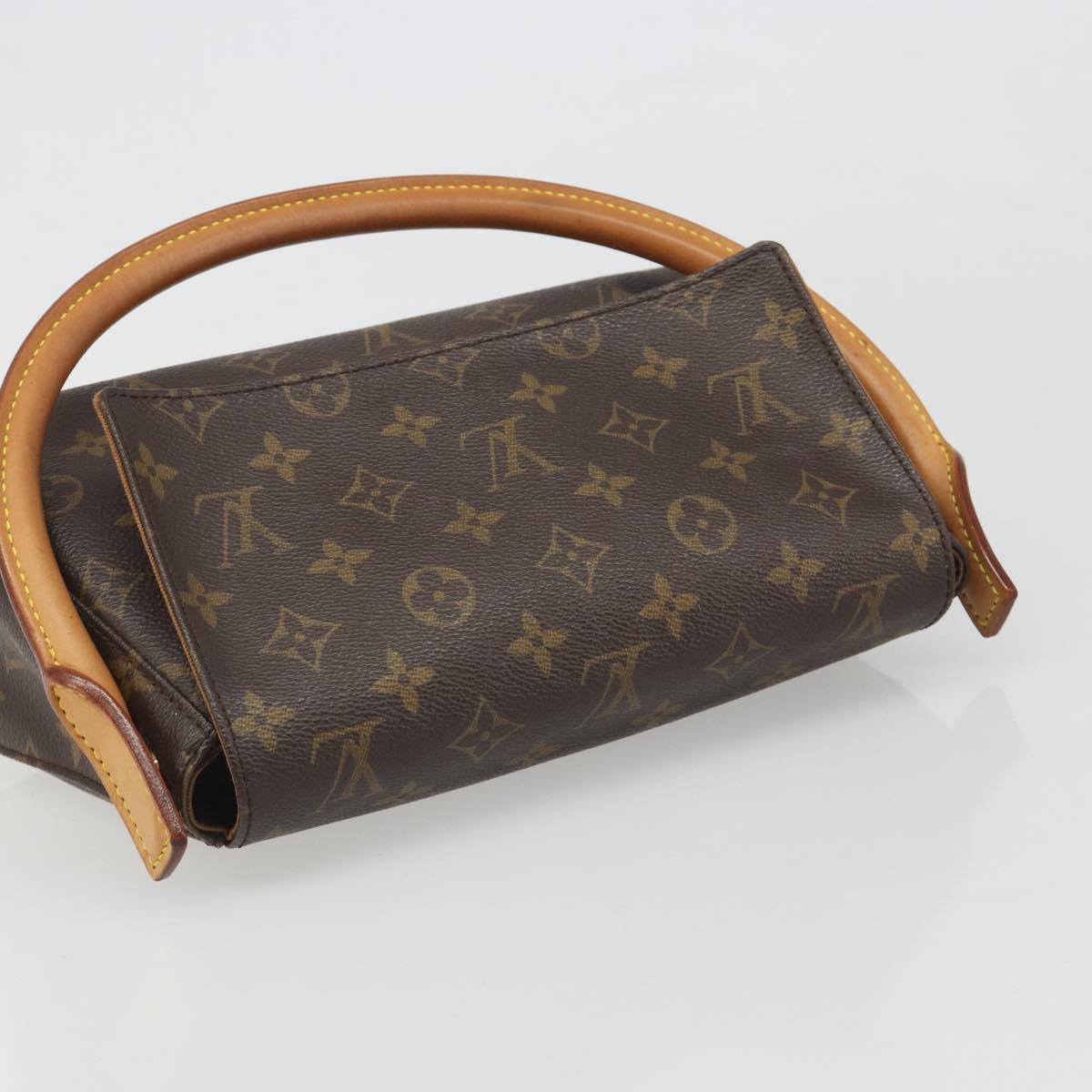 LOUIS VUITTON Monogram Mini Looping Shoulder Bag M51147 LV Auth yk20545SAV