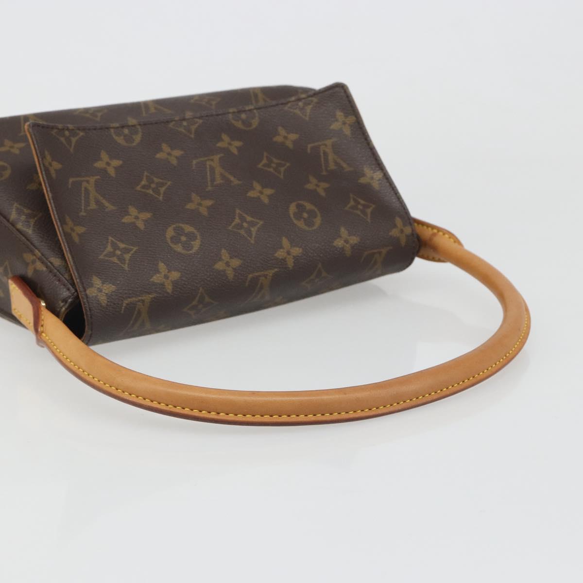 LOUIS VUITTON Monogram Mini Looping Shoulder Bag M51147 LV Auth yk20545SAV