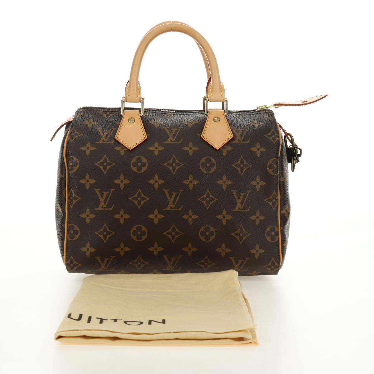 LOUIS VUITTON Monogram Speedy 25 Hand Bag M41528 LV Auth yk20564SAM