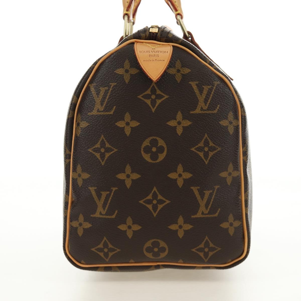 LOUIS VUITTON Monogram Speedy 25 Hand Bag M41528 LV Auth yk20564SAM