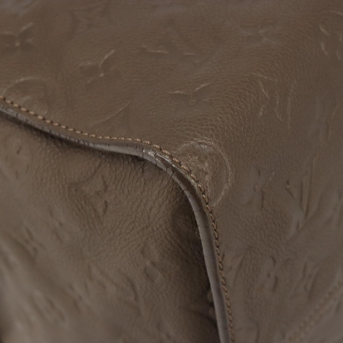 LOUIS VUITTON Monogram Empreinte Anspile Tote Bag Ombre M93414 Auth yk20602SAV