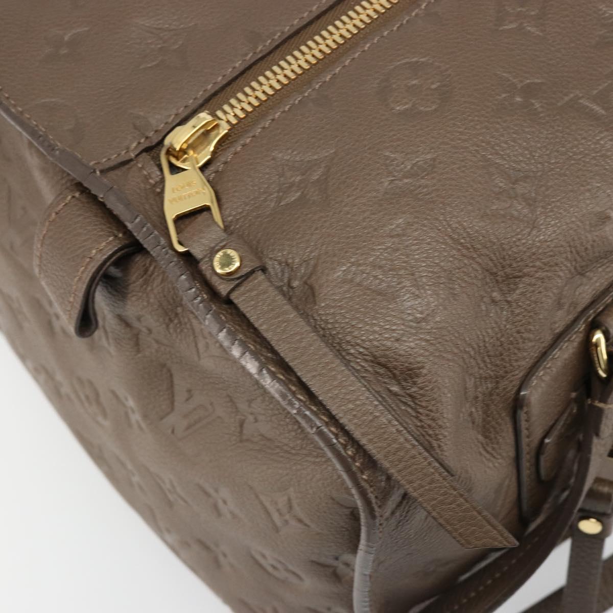 LOUIS VUITTON Monogram Empreinte Anspile Tote Bag Ombre M93414 Auth yk20602SAV