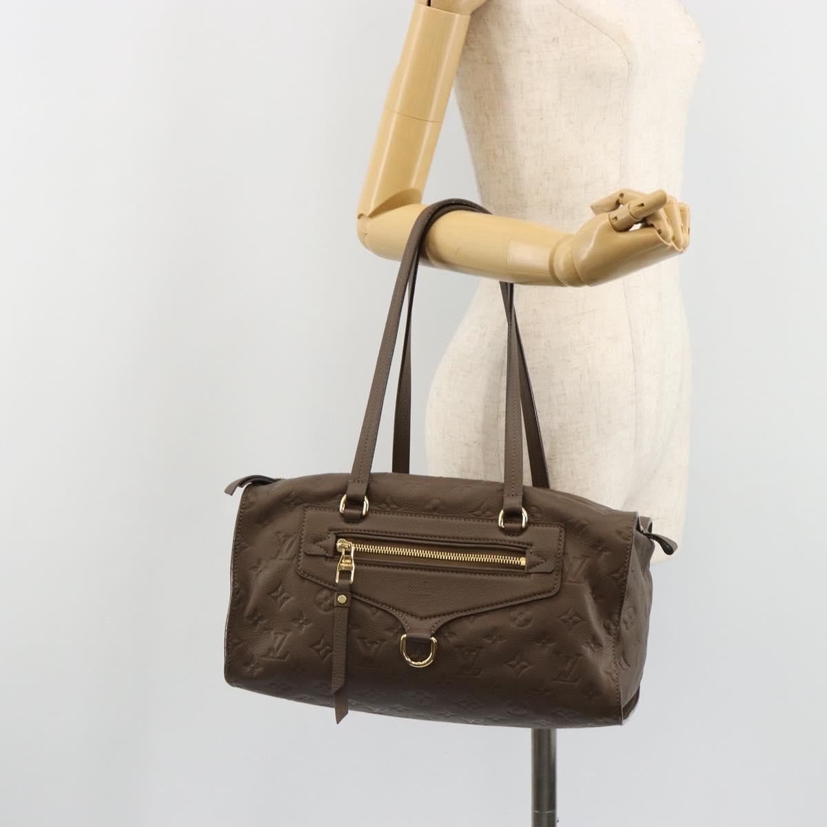 LOUIS VUITTON Monogram Empreinte Anspile Tote Bag Ombre M93414 Auth yk20602SAV