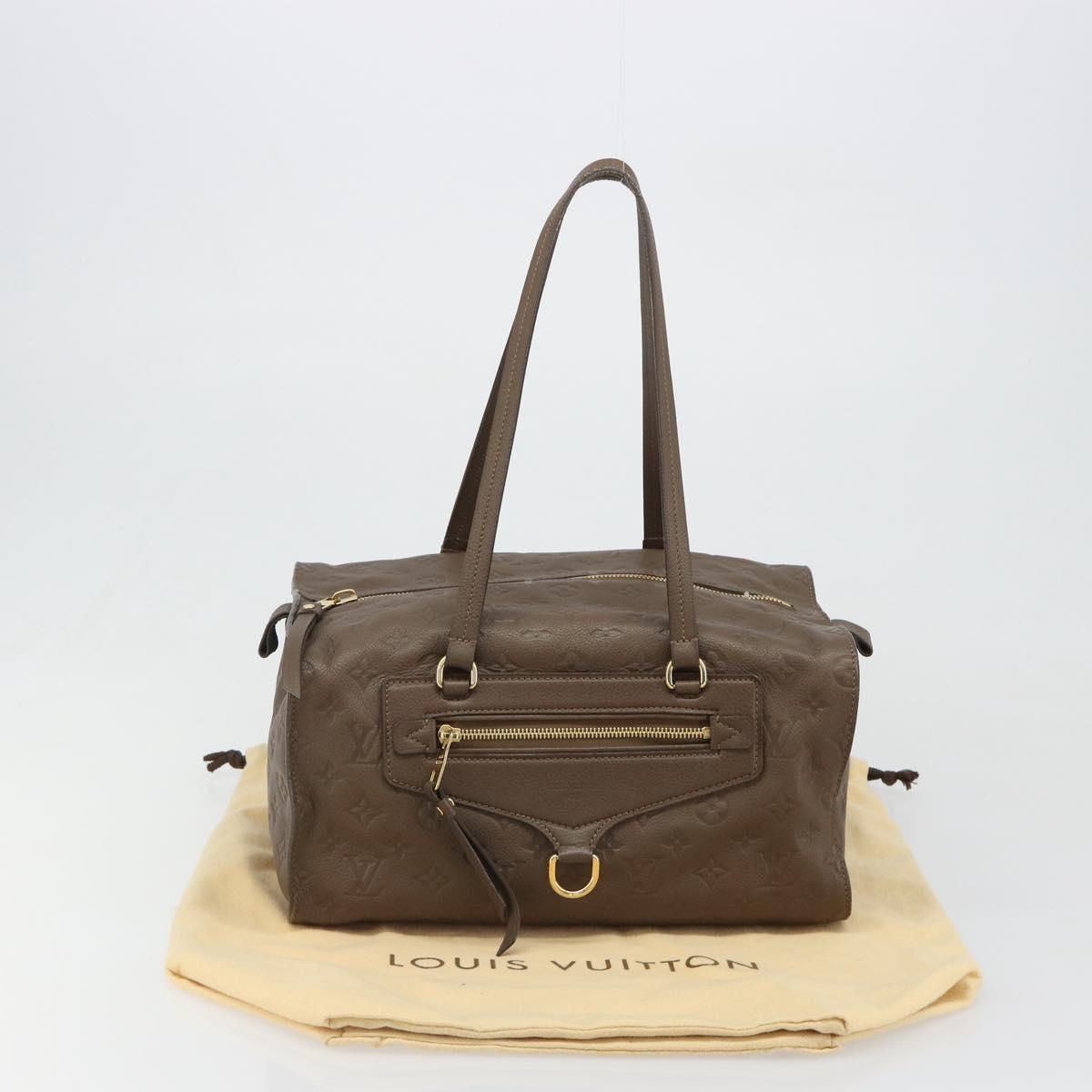 LOUIS VUITTON Monogram Empreinte Anspile Tote Bag Ombre M93414 Auth yk20602SAV
