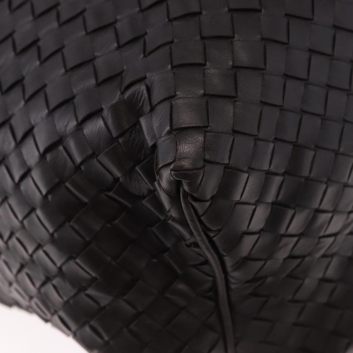BOTTEGA VENETA INTRECCIATO Hobo Bag Leather Brown 172918 Auth yk20618SAV