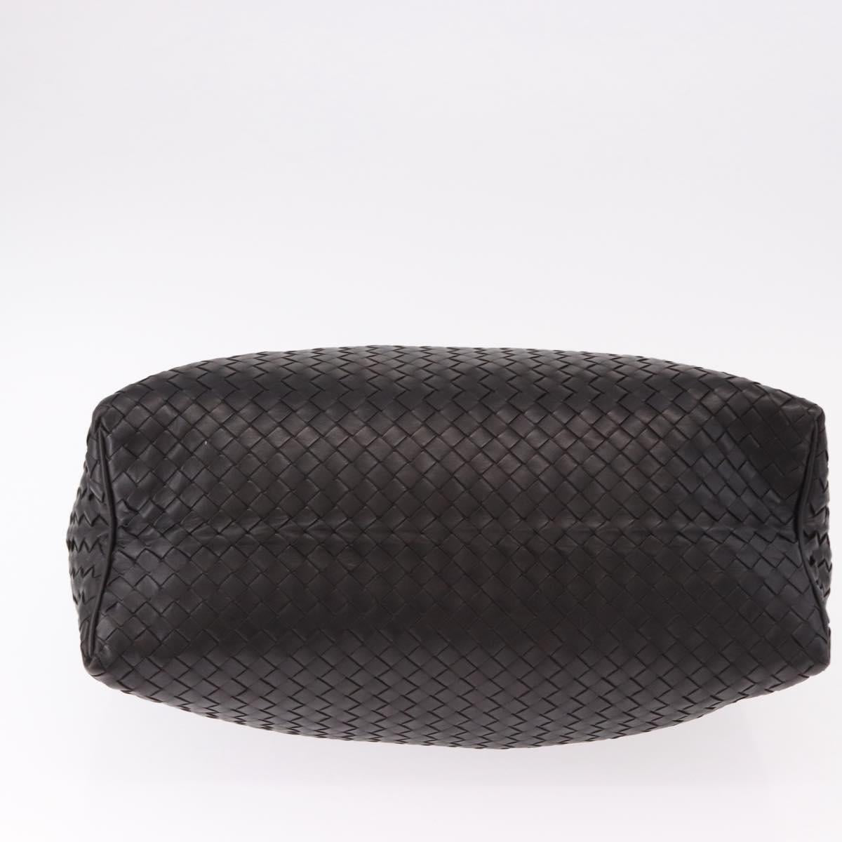 BOTTEGA VENETA INTRECCIATO Hobo Bag Leather Brown 172918 Auth yk20618SAV