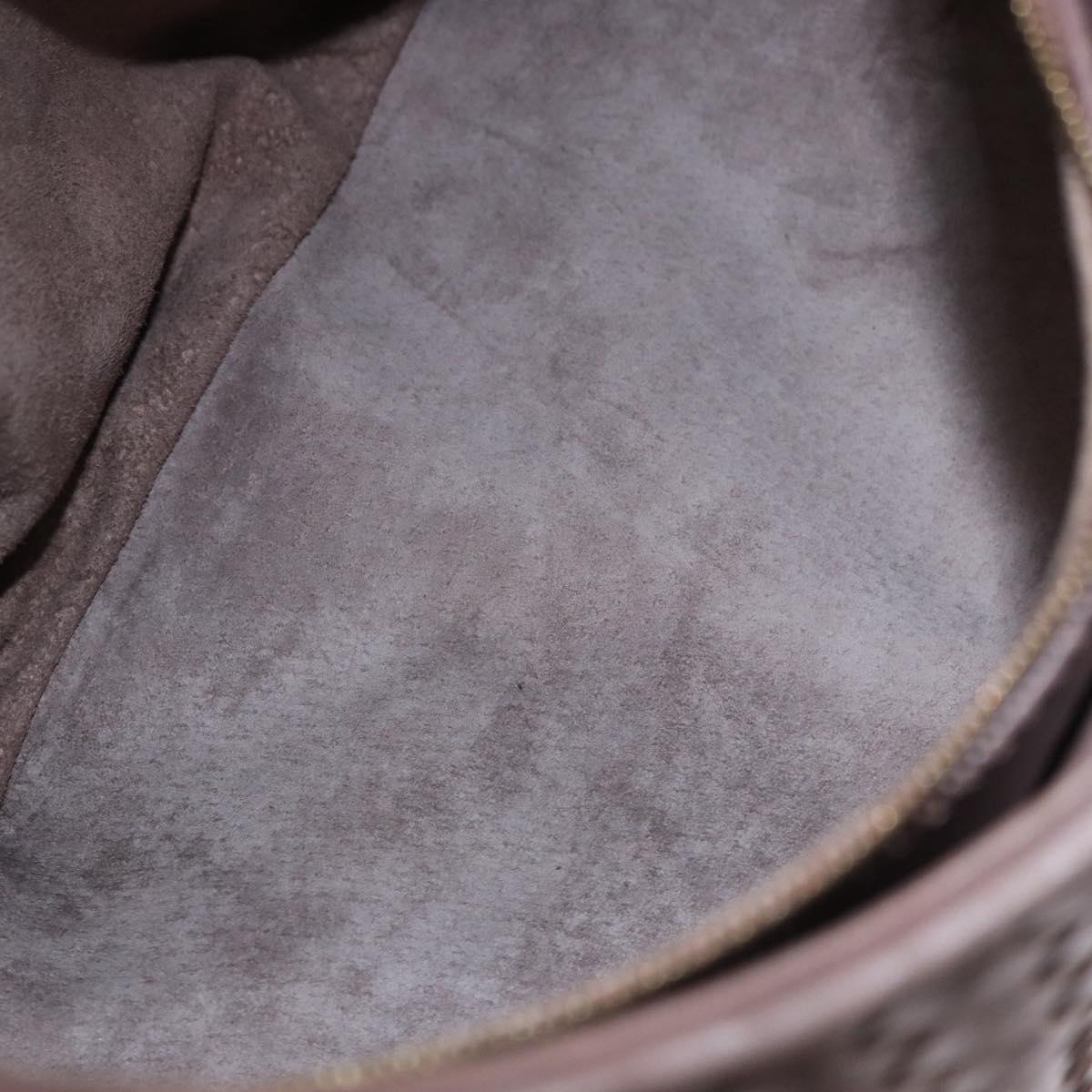 BOTTEGA VENETA INTRECCIATO Shoulder Bag Leather Brown 215441 Auth yk20621SAV