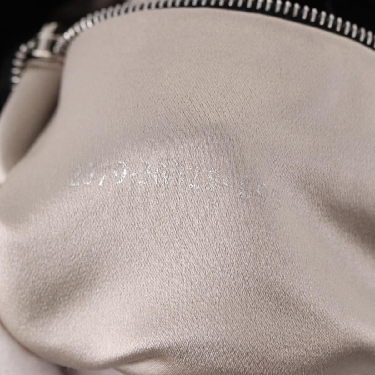 FENDI Mamma Baguette Shoulder Bag Velor Black Silver Auth yk20633SAM