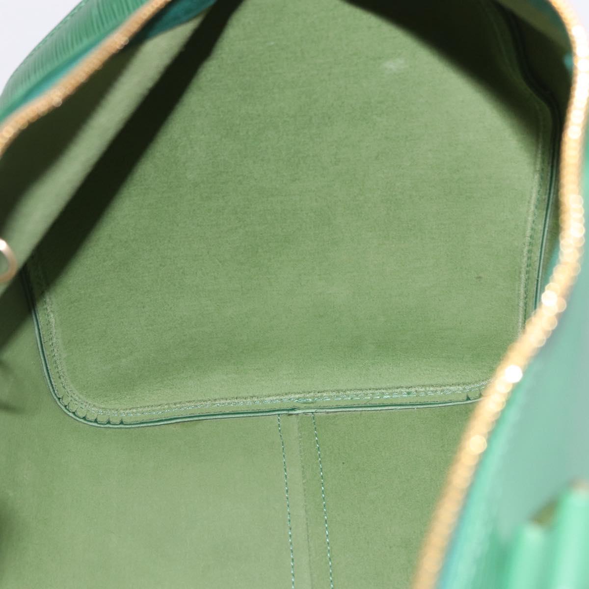 LOUIS VUITTON Epi Keepall 50 Boston Bag Green M42964 LV Auth yk20639SAV