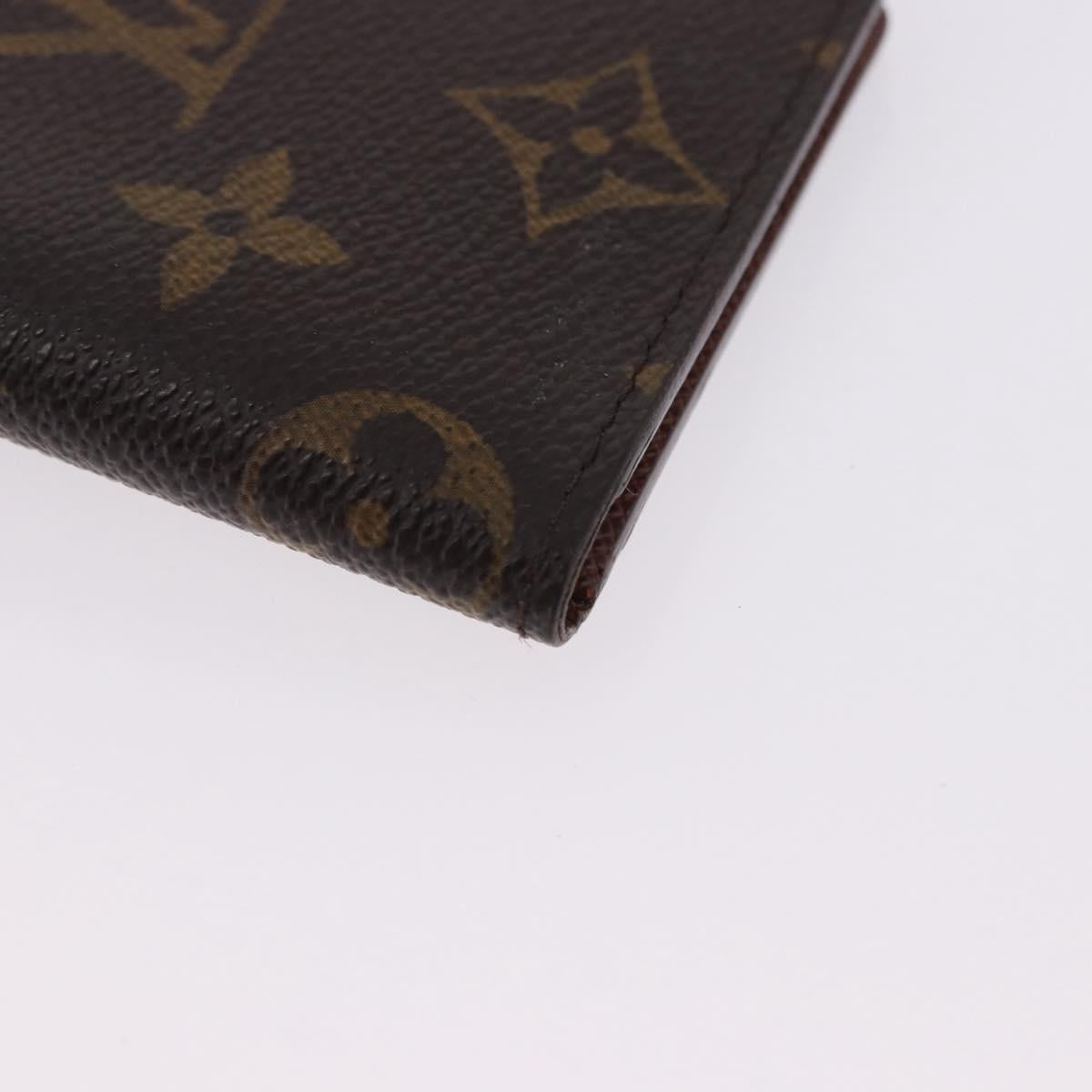 LOUIS VUITTON Monogram Porte Cartes Pass Vertical Card Case M66541 Auth yk20641M