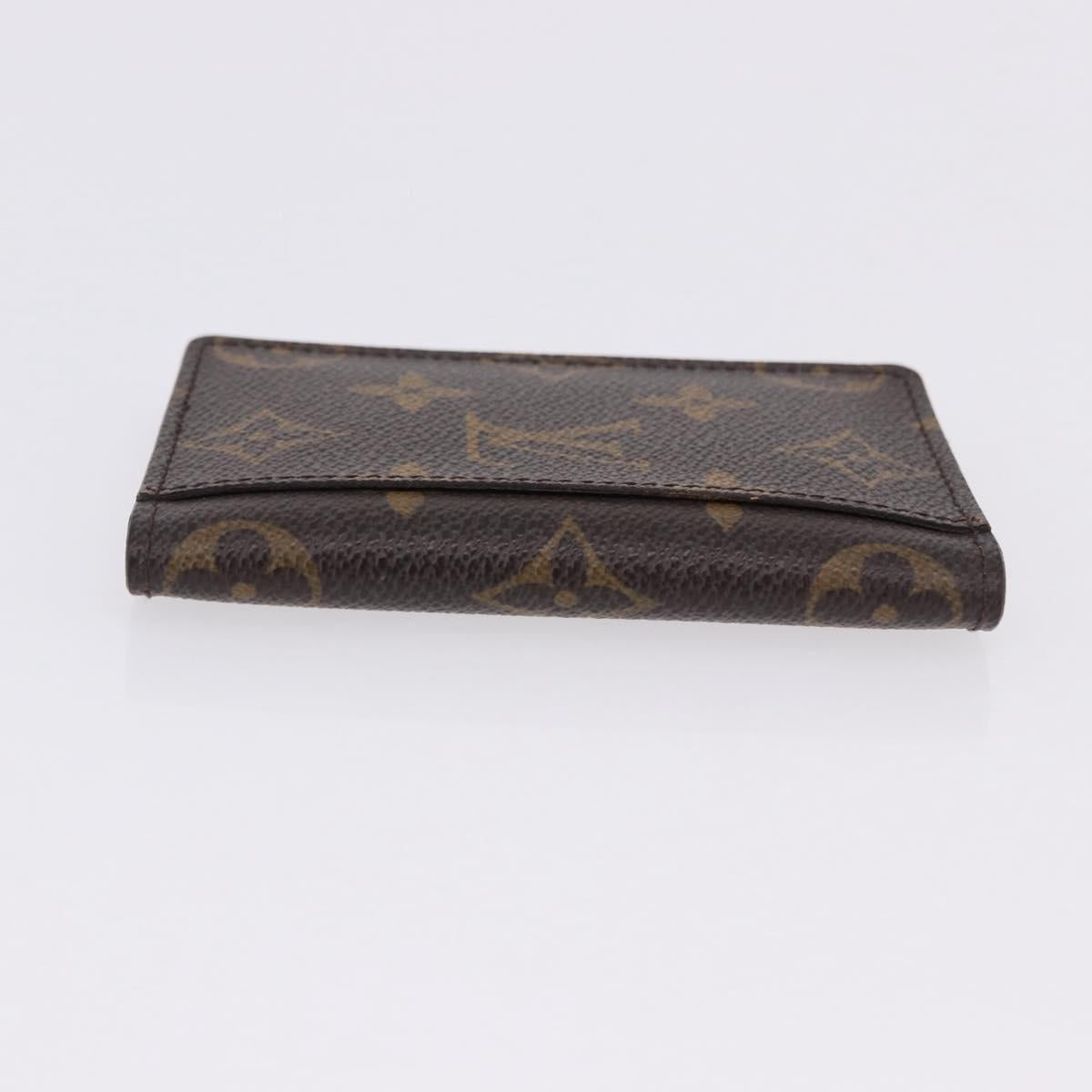LOUIS VUITTON Monogram Porte Cartes Pass Vertical Card Case M66541 Auth yk20641M