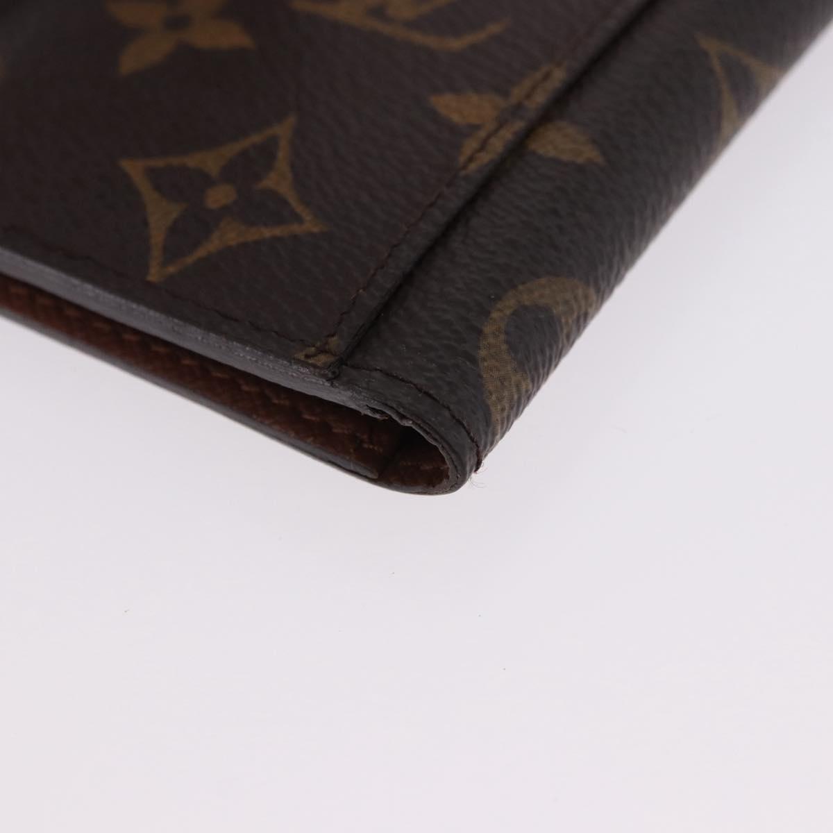 LOUIS VUITTON Monogram Porte Cartes Pass Vertical Card Case M66541 Auth yk20641M