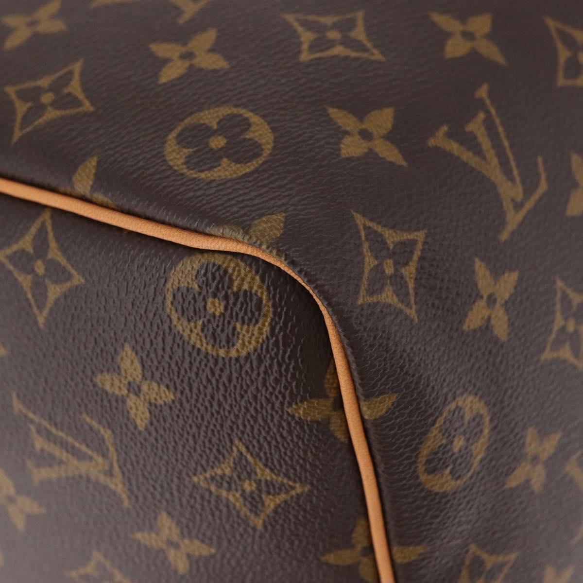 LOUIS VUITTON Monogram Speedy 35 Hand Bag M41524 LV Auth yk20651SM