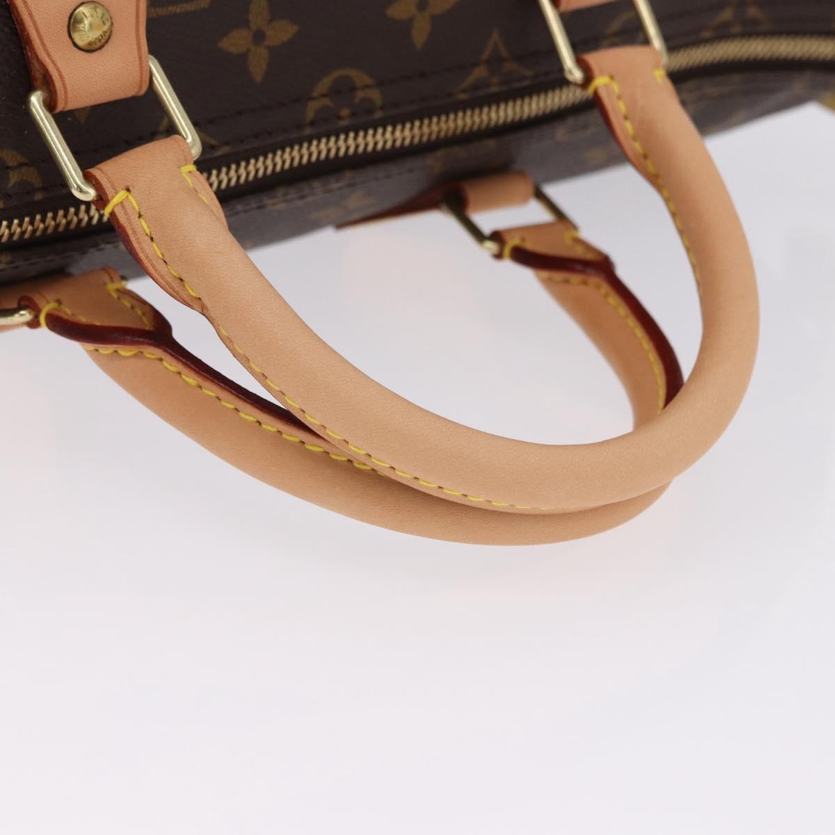 LOUIS VUITTON Monogram Speedy 35 Hand Bag M41524 LV Auth yk20651SM