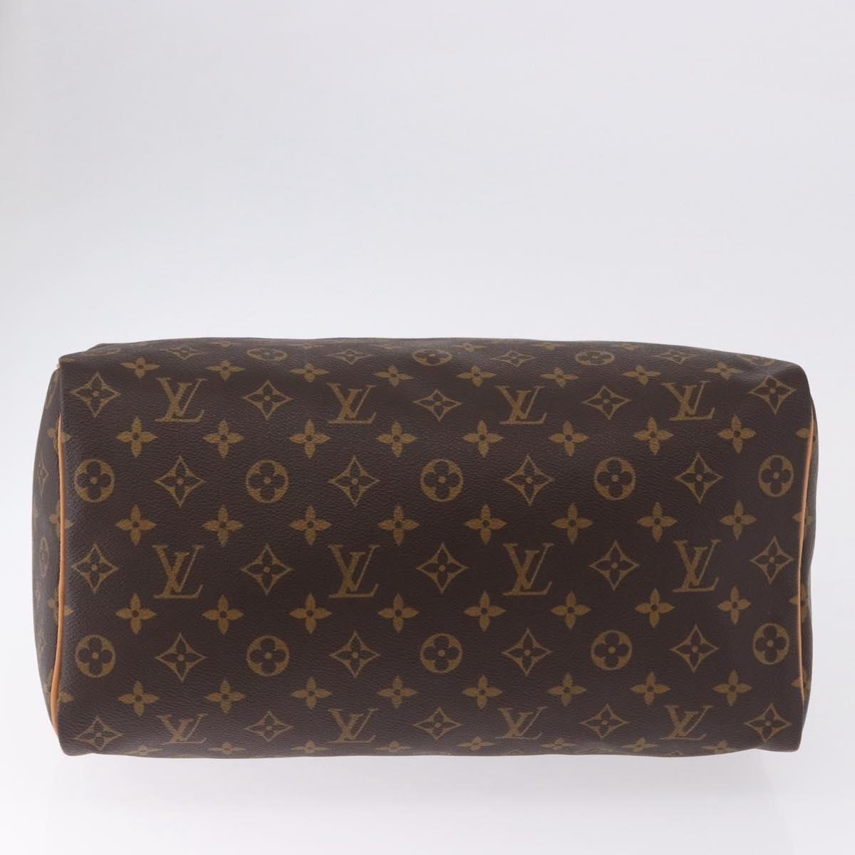 LOUIS VUITTON Monogram Speedy 35 Hand Bag M41524 LV Auth yk20651SM