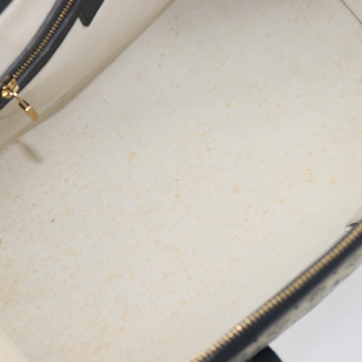 LOUIS VUITTON Monogram Mini Josephine GM Hand Bag Blue M92211 LV Auth yk20731