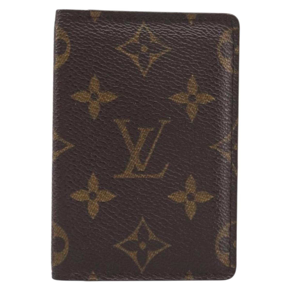 LOUIS VUITTON Monogram Organizer De Poch Card Case M61732 LV Auth yk20738M