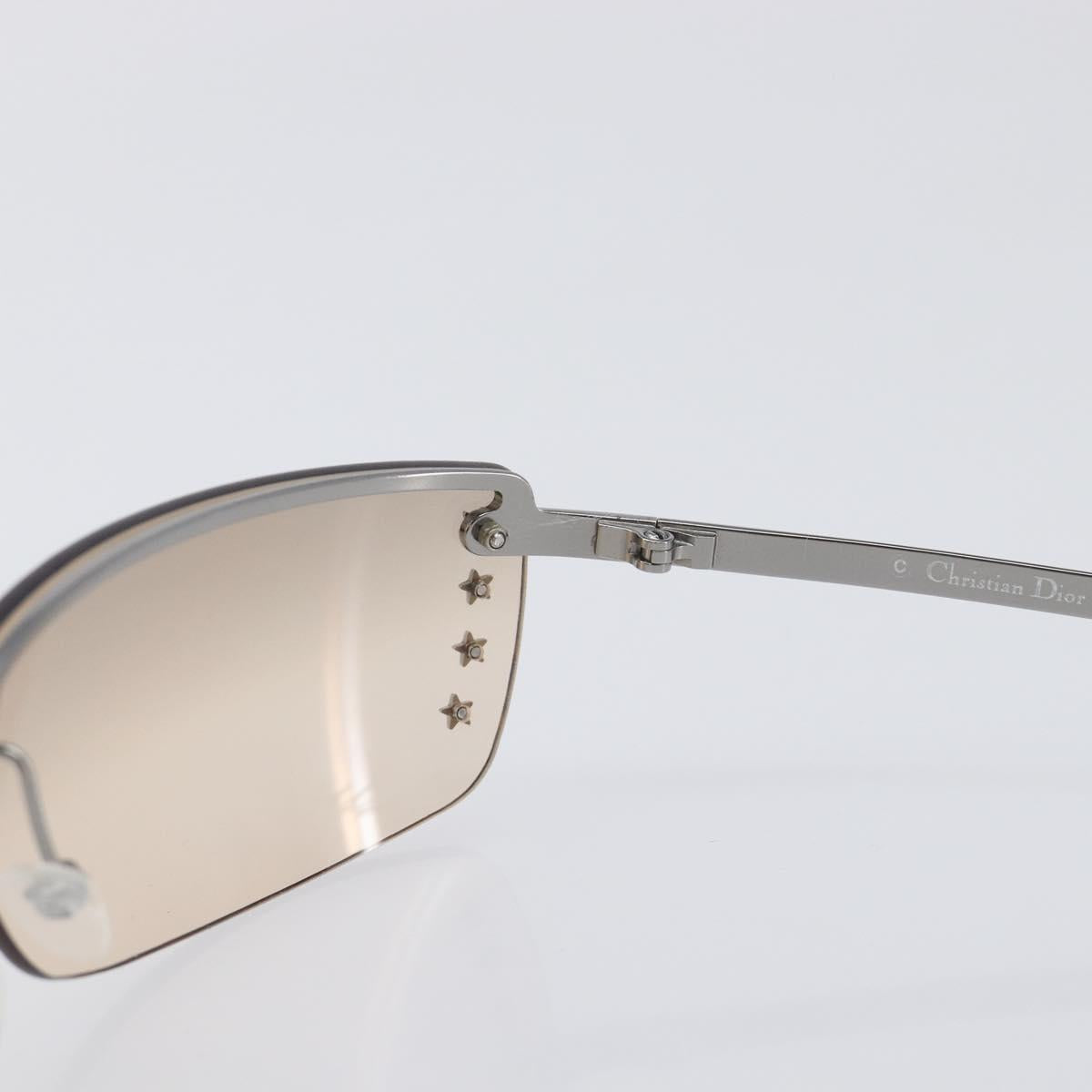 Christian Dior Sunglasses metal Brown Auth yk20755M