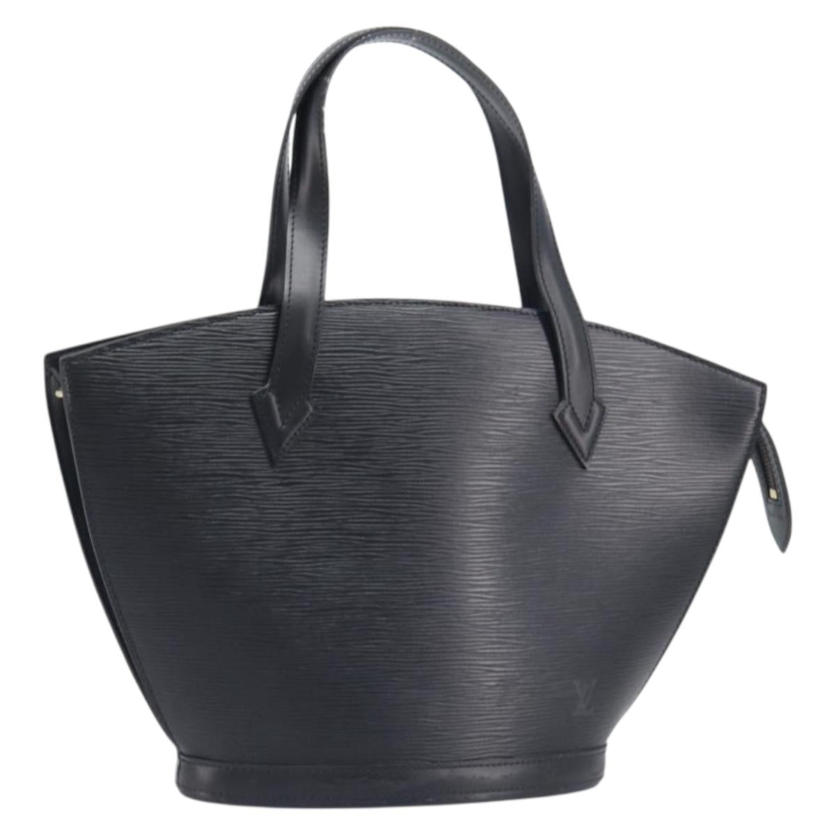 LOUIS VUITTON Epi Saint Jacques Shopping Shoulder Bag Black M52272 Auth yk20759