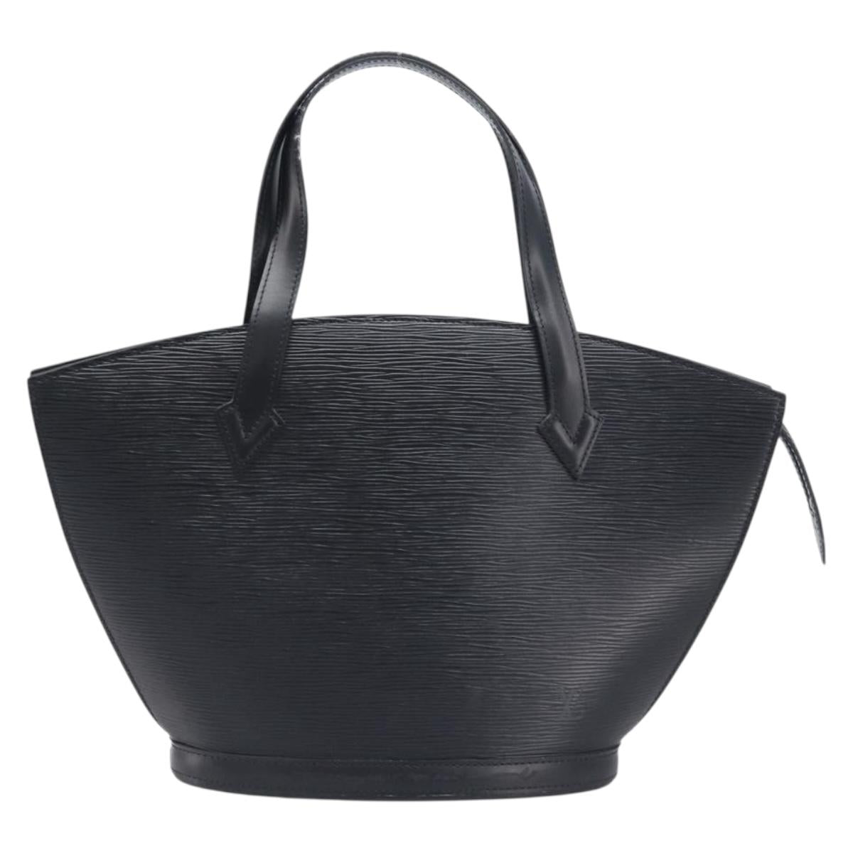 LOUIS VUITTON Epi Saint Jacques Shopping Shoulder Bag Black M52272 Auth yk20759