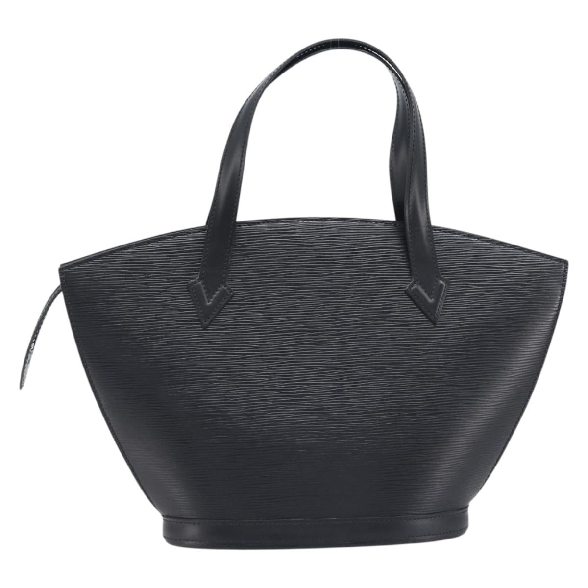 LOUIS VUITTON Epi Saint Jacques Shopping Shoulder Bag Black M52272 Auth yk20759