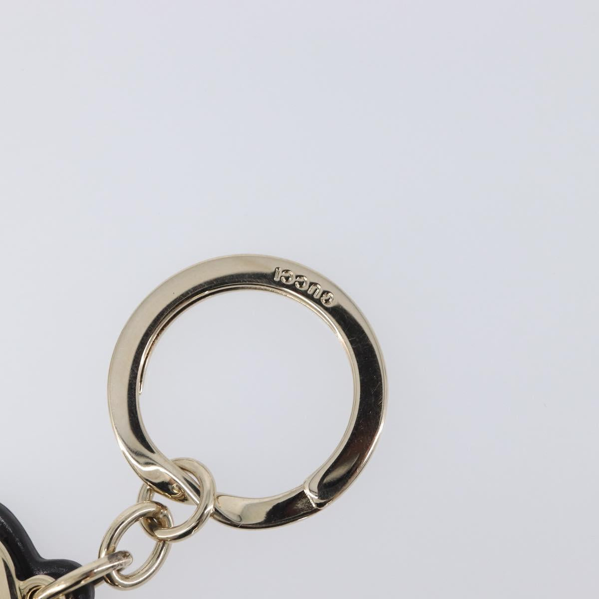 GUCCI Lovely Key Ring metal Gold Auth yk20761M