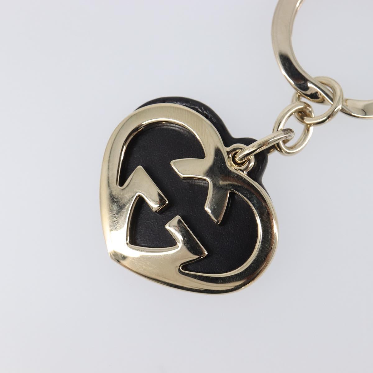 GUCCI Lovely Key Ring metal Gold Auth yk20761M
