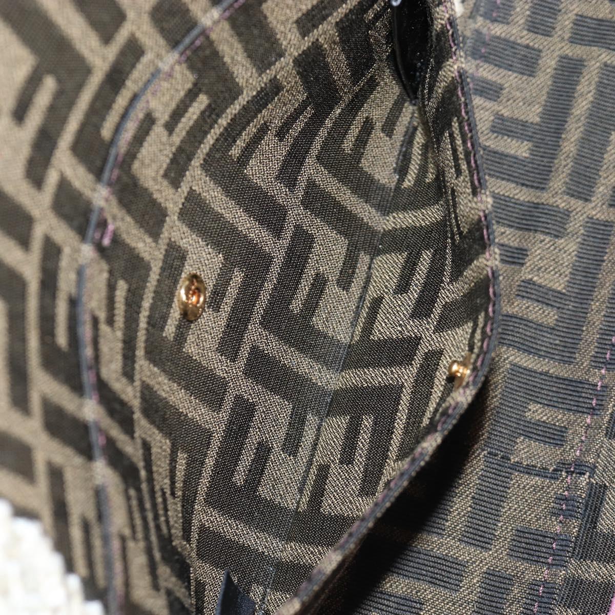 FENDI Zucca Canvas Mamma Baguette Embroidered Multicolor 8BR600 Auth yk20772SAM