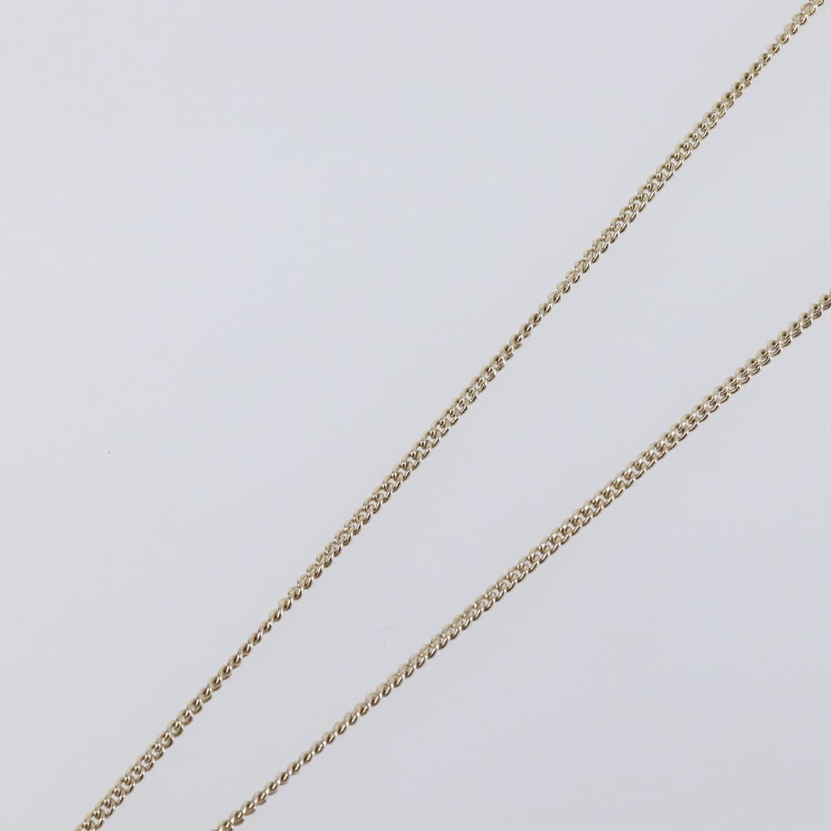CHANEL COCO Mark Stone Necklace metal Multicolor CC Auth yk20780M