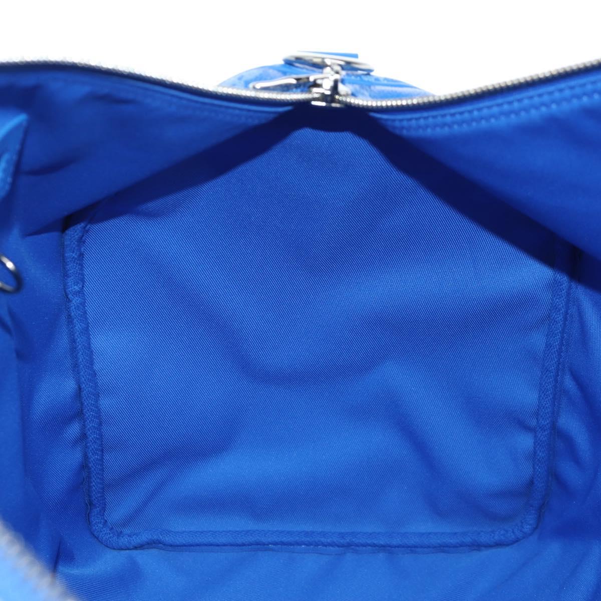 LOUIS VUITTON Monogram Crows Keepall Bandouliere 50 Blue M45428 Auth yk20850SAM