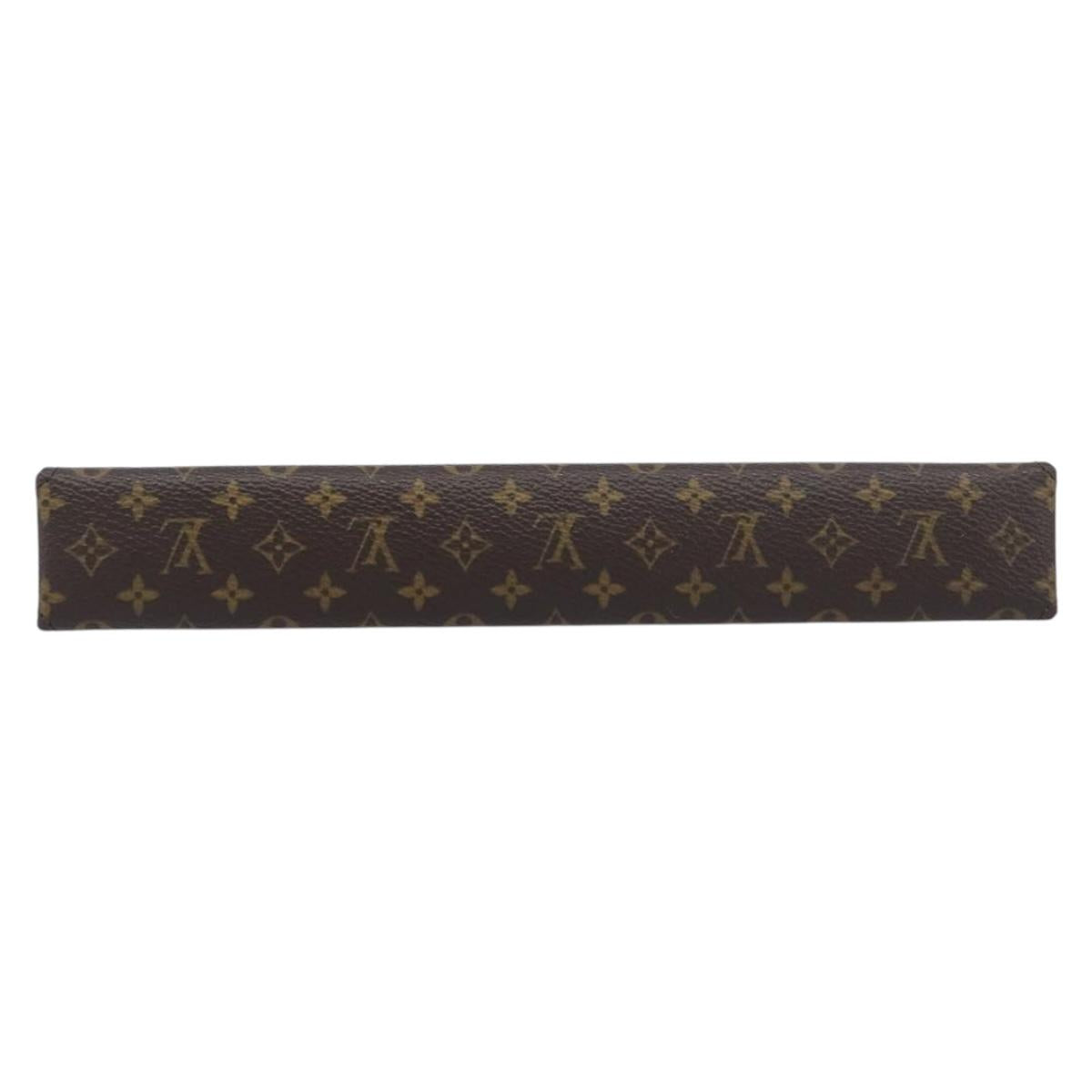 LOUIS VUITTON Monogram Jewelry Case Jewelry Box LV Auth yk20868