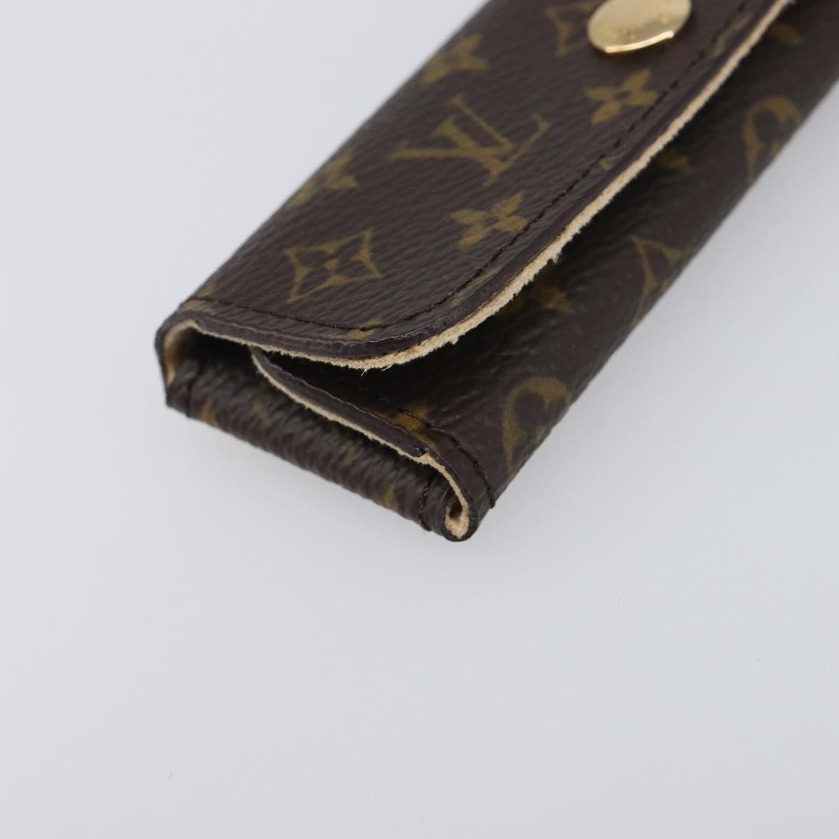LOUIS VUITTON Monogram Jewelry Case Jewelry Box LV Auth yk20868